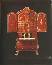 Bücherregal mit offenen Türen, englisch, ca. 1700